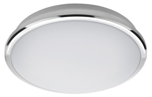 Sapho SILVER stropní LED svítidlo pr.28cm, 10W, 230V, denní bílá, chrom