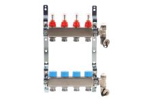 GIACOMINI Sestava nerezového rozdělovače R553FS 1" x 3/4"E /7 - skříň C (R553FSX247) GIACOMINI Sestava nerezového rozdělovače R553FS 1" x 3/4"E /7 - skříň C (R553FSX247)