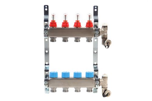 GIACOMINI Sestava nerezového rozdělovače R553FS 1" x 3/4"E /7 - skříň C (R553FSX247)