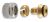 NOVASERVIS Šroubení 3/4“ pro trubky PEX 16x2mm 2ks (67841612Y)