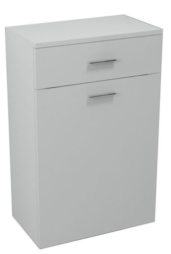 Aqualine ZOJA/KERAMIA FRESH skříňka spodní s košem 50x78x29cm, bílá (51310)