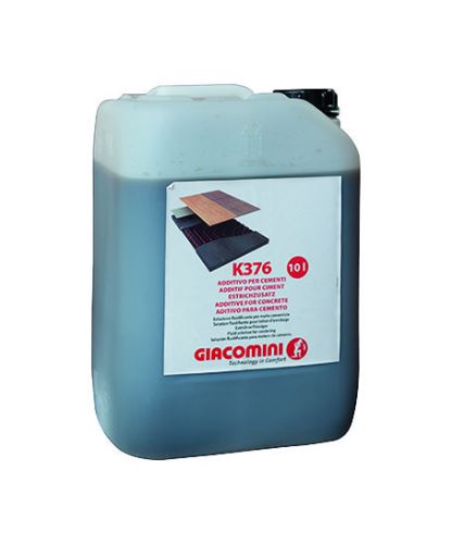 GIACOMINI K376 Plastifikátor do betonu (mísící poměr - 1l na 100kg cementu) 10 litrů (K376Y001)