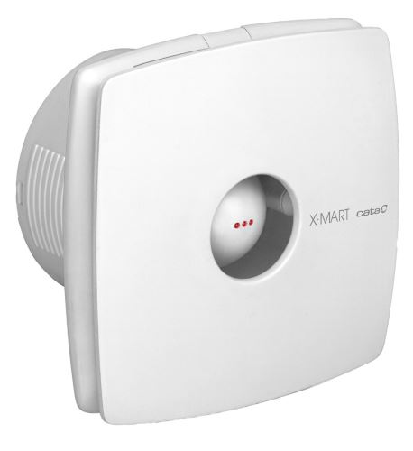 Cata X-MART 10 koupelnový ventilátor axiální, 15W, potrubí 100mm, bílá