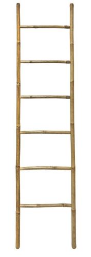 Aqualine BAMBUS sušák ručníků 500x1900x40 mm, bambus