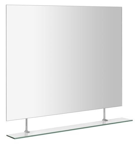 Sapho WEGA zrcadlo 900x800mm, s policí