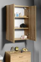 Aqualine ZOJA/KERAMIA FRESH skříňka horní 50x76x23cm, dub platin (3)