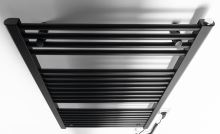 AQUALINE DIRECT-E elektrické otopné těleso rovné 600x960 mm, 400 W, černá (ILE96TB) (4)