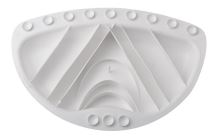 Aqualine TECNO podhlavník 30x20cm, bílá (1)