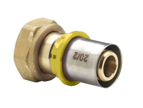 IVAR Přechodka PRESS-GAS s převlečnou maticí a adaptérovým přechodem - 1"F x 32mm 510089GA