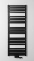Bruckner GRUNT otopné těleso rovné 500x1330 mm, středové připojení, černá mat (600.122.6) (2)