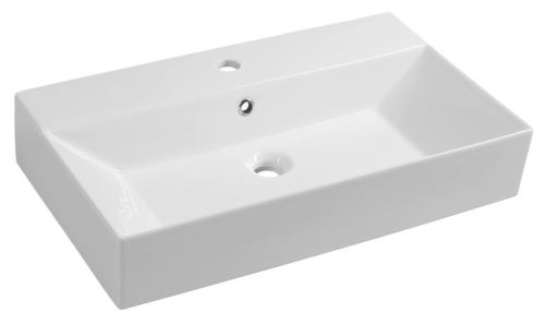 ISVEA SISTEMA Keramické umyvadlo 70x42cm, bílá (10SF50070)