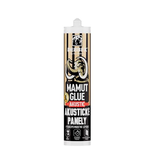 DEBBEX MAMUT GLUE Akustic kartuše 290 ml, antracitová šedá (51916BD)