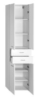 Aqualine ZOJA/KERAMIA FRESH skříňka vysoká se zásuvkami 50x184x29cm, bílá (2)