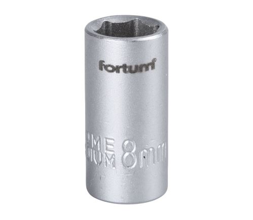 FORTUM Hlavice nástrčná 1/4", 8mm, L 25mm