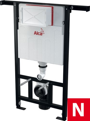 ALCADRAIN Předstěnový instalační systém pro suchou instalaci - především při rekonstrukci bytových jader (AM102/1000 Jádromodul)