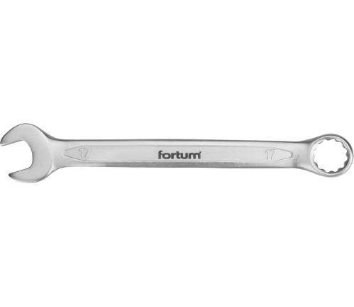 FORTUM Klíč očkoplochý, 17mm