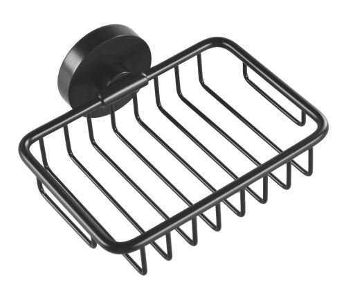 SAPHO X-ROUND BLACK mýdlenka drátěná, černá (XR801B)