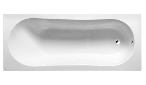 Aqualine JIZERA vana 170x70x39cm, bez nožiček, bílá