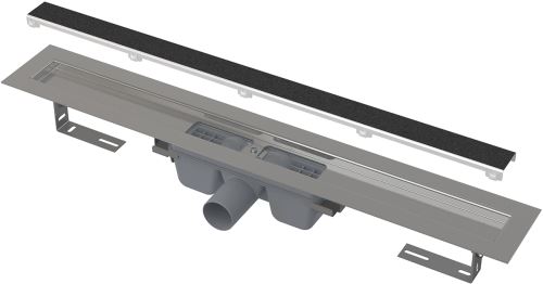 ALCADRAIN Marble - Podlahový žlab bez okraje s roštem pro vložení dlažby (APZ15-650)