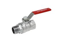 GIACOMINI R254DL Kulový kohout, vnější x vnitřní závit, páčka, PN 35, T185°C 1"1/4 červený (R254LX006) GIACOMINI R254DL Kulový kohout, vnější x vnitřní závit, páčka, PN 35, T185°C 1"1/4 červený (R254LX006)