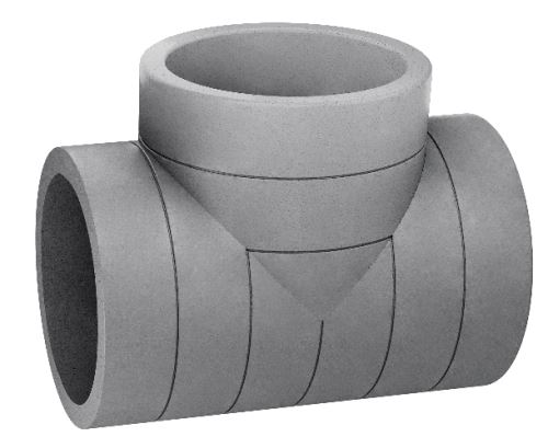HEATPEX T-kus ARIA ADURO ADT 160 mm (52916080100T)