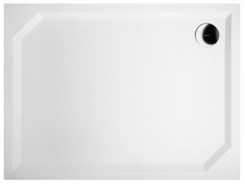 Gelco SARA sprchová vanička z litého mramoru, obdélník 100x75x3,5 cm, hladká