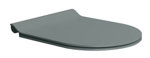 GSI WC sedátko SLIM soft close, duroplast, agave mat/chrom