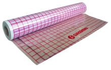 GIACOMINI R984 Polyetylénová fólie - červený rastr  50x50 1,25x100m (R984Y015)
