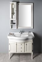 SAPHO RETRO umyvadlová skříňka 89x80x48cm, starobílá (1621) (6)