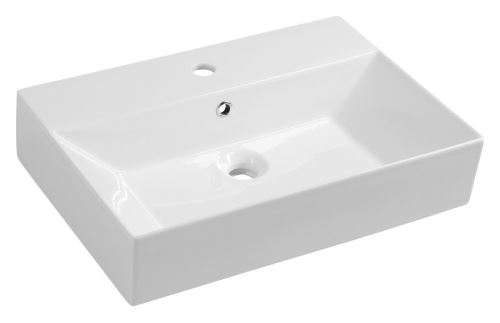 ISVEA SISTEMA Keramické umyvadlo 60x42cm, bílá (10SF50060)