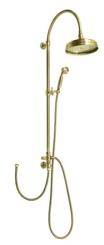 Reitano Rubinetteria VANITY sprchový sloup k napojení na baterii, retro, bronz