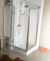 Kerasan RETRO keramická sprchová vanička, čtverec 90x90x20cm (5)