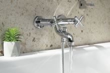 Reitano Rubinetteria AXIA nástěnná vanová baterie, chrom (2)