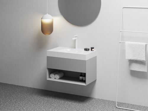 RAVAK SD Lite 80 skříňka pod umyvadlo Smoke Grey (X000001865)