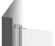RAVAK Sprchové dveře CHROME CSD2 110 bright alu+Transparent (0QVDCC00Z1) (6)