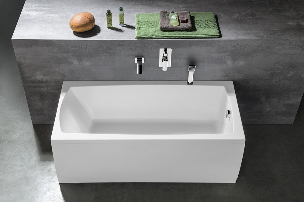 Polysan LILY obdélníková vana 150x70x39cm, bílá