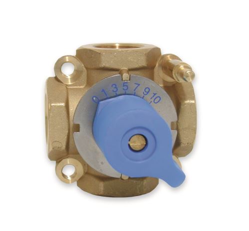 IVAR Směšovací ventil čtyřcestný - 3/4"; Kv 6; 5 Nm 501555