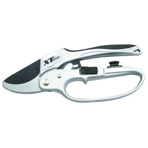 XTLINE Nůžky zahradnické kovové s rohatkou + čistící polštářek SK5, 205 mm (XT93096)