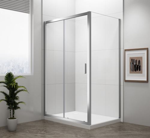 Polysan Easy Line obdélníková zástěna 1000x700mm, čiré sklo