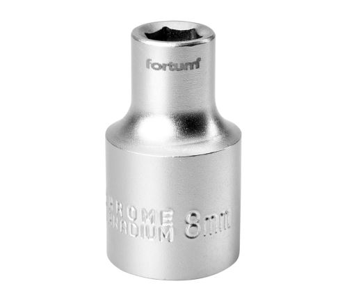 FORTUM Hlavice nástrčná 1/2", 8mm, L 38mm