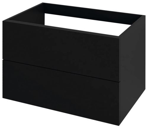 Sapho TREOS skříňka zásuvková 75x53x50,5cm, černá mat