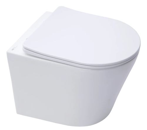 SAT WC s prkénkem softclose závěsné Infinitio zadní odpad (SATINF010RREXP)