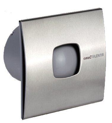 Cata SILENTIS 12 INOX koupelnový ventilátor axiální, 20W, potrubí 120mm, nerez