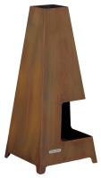 PRO-TERMO Zahradní krb PYRAMID - corten (1)