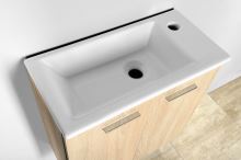 AQUALINE ZOJA/KERAMIA FRESH umyvadlová skříňka 49x50x23,5cm, dub platin (51047DP) (3)