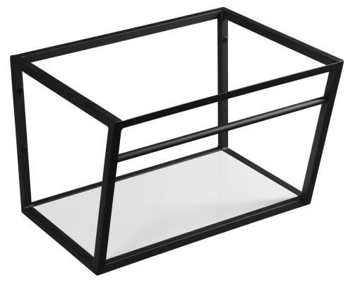 Sapho SKA konstrukce s policí 600x400x460mm, černá mat