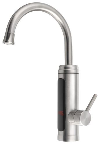 AQUALINE Elektrická vodovodní baterie s průtokovým ohřívačem vody , 230V, 3kW, nerez (RT2009)
