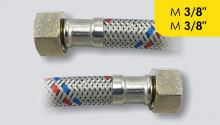 nerezová flexi hadička M 3/8" x M 3/8", 150 cm