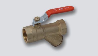 3/4" kulový kohout s filtrem
