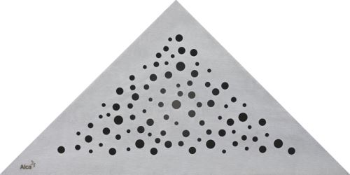 ALCADRAIN Rošt pro rohový sprchový žlab - nerez mat (VIEW)